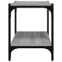 Mueble para TV contrachapada y acero gris Sonoma 60x33x41 cm de vidaXL, Muebles TV - Ref: Foro24-819320, Precio: 33,44 €, Des...