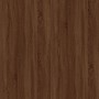 Mesa de centro madera contrachapada marrón roble 50x50x35 cm de vidaXL, Mesas de centro - Ref: Foro24-819401, Precio: 24,60 €...