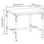 Mesa de centro madera contrachapada marrón roble 50x50x35 cm de vidaXL, Mesas de centro - Ref: Foro24-819401, Precio: 24,60 €...