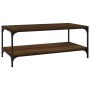 Mesa de centro madera contrachapada roble marrón 100x50x40 cm de vidaXL, Mesas de centro - Ref: Foro24-819366, Precio: 62,18 ...