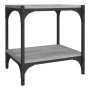 Mueble para TV contrachapada y acero gris Sonoma 40x33x41 cm de vidaXL, Muebles TV - Ref: Foro24-819305, Precio: 34,21 €, Des...