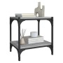 Mueble para TV contrachapada y acero gris Sonoma 40x33x41 cm de vidaXL, Muebles TV - Ref: Foro24-819305, Precio: 34,21 €, Des...
