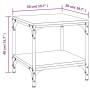 Mesa de centro madera contrachapada roble marrón 50x50x40 cm de vidaXL, Mesas de centro - Ref: Foro24-819376, Precio: 35,86 €...