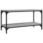 Mueble para TV contrachapada y acero gris Sonoma 80x33x41 cm de vidaXL, Muebles TV - Ref: Foro24-819335, Precio: 52,78 €, Des...