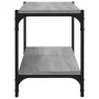 Mueble para TV contrachapada y acero gris Sonoma 80x33x41 cm de vidaXL, Muebles TV - Ref: Foro24-819335, Precio: 51,92 €, Des...