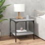 Mesa de centro madera contrachapada gris Sonoma 50x50x40 cm de vidaXL, Mesas de centro - Ref: Foro24-819375, Precio: 42,42 €,...