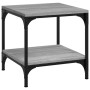 Mesa de centro madera contrachapada gris Sonoma 50x50x40 cm de vidaXL, Mesas de centro - Ref: Foro24-819375, Precio: 42,42 €,...