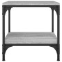 Mesa de centro madera contrachapada gris Sonoma 50x50x40 cm de vidaXL, Mesas de centro - Ref: Foro24-819375, Precio: 42,42 €,...
