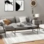 Mesa de centro madera contrachapada gris Sonoma 100x50x35 cm de vidaXL, Mesas de centro - Ref: Foro24-819390, Precio: 39,95 €...