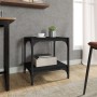 Mueble para TV madera contrachapada y acero negro 40x33x41 cm de vidaXL, Muebles TV - Ref: Foro24-819302, Precio: 34,21 €, De...