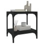 Mueble para TV madera contrachapada y acero negro 40x33x41 cm de vidaXL, Muebles TV - Ref: Foro24-819302, Precio: 34,21 €, De...