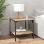Mesas auxiliares 2 uds contrachapada roble Sonoma 40x40x40 cm de vidaXL, Mesas de centro - Ref: Foro24-819380, Precio: 53,95 ...