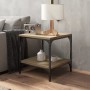 Mesas auxiliares 2 uds contrachapada roble Sonoma 40x40x40 cm de vidaXL, Mesas de centro - Ref: Foro24-819380, Precio: 53,95 ...