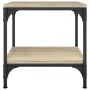 Mesas auxiliares 2 uds contrachapada roble Sonoma 40x40x40 cm de vidaXL, Mesas de centro - Ref: Foro24-819380, Precio: 53,29 ...