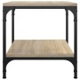 Mesas auxiliares 2 uds contrachapada roble Sonoma 40x40x40 cm de vidaXL, Mesas de centro - Ref: Foro24-819380, Precio: 53,95 ...