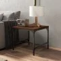 Mesa auxiliar de madera contrachapada roble marrón 40x40x35 cm de vidaXL, Mesas de centro - Ref: Foro24-819410, Precio: 20,50...