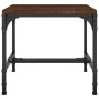 Mesa auxiliar de madera contrachapada roble marrón 40x40x35 cm de vidaXL, Mesas de centro - Ref: Foro24-819410, Precio: 20,50...