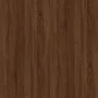 Mesa auxiliar de madera contrachapada roble marrón 40x40x35 cm de vidaXL, Mesas de centro - Ref: Foro24-819410, Precio: 20,50...