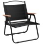 Sillas de camping 2 uds tela Oxford negro 54x43x59 cm de vidaXL, Sillas de jardín - Ref: Foro24-319482, Precio: 90,56 €, Desc...