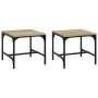 Mesas auxiliares 2 uds madera roble Sonoma 40x40x35 cm de vidaXL, Mesas de centro - Ref: Foro24-819405, Precio: 33,93 €, Desc...