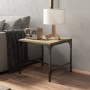 Mesas auxiliares 2 uds madera roble Sonoma 40x40x35 cm de vidaXL, Mesas de centro - Ref: Foro24-819405, Precio: 33,93 €, Desc...