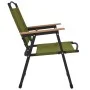 Sillas de camping 2 uds tela Oxford verde 54x55x78 cm de vidaXL, Sillas de jardín - Ref: Foro24-319486, Precio: 101,07 €, Des...