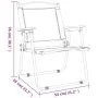 Sillas de camping 2 uds tela Oxford verde 54x55x78 cm de vidaXL, Sillas de jardín - Ref: Foro24-319486, Precio: 101,07 €, Des...