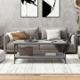 Mesa de centro madera contrachapada gris Sonoma 100x50x40 cm de vidaXL, Mesas de centro - Ref: Foro24-819365, Precio: 60,75 €...