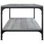 Mesa de centro madera contrachapada gris Sonoma 100x50x40 cm de vidaXL, Mesas de centro - Ref: Foro24-819365, Precio: 60,75 €...
