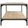 Mesa de centro madera contrachapada roble Sonoma 80x50x40 cm de vidaXL, Mesas de centro - Ref: Foro24-819368, Precio: 57,78 €...