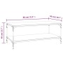 Mesa de centro madera contrachapada roble Sonoma 80x50x40 cm de vidaXL, Mesas de centro - Ref: Foro24-819368, Precio: 58,58 €...