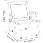Sillas de camping 2 uds tela Oxford verde 54x43x59 cm de vidaXL, Sillas de jardín - Ref: Foro24-319483, Precio: 85,46 €, Desc...