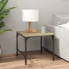 Sonoma oak plywood coffee table 50x50x35 cm by vidaXL, Coffee table - Ref: Foro24-819398, Price: 29,16 €, Discount: %