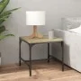 Mesa de centro madera contrachapada roble Sonoma 50x50x35 cm de vidaXL, Mesas de centro - Ref: Foro24-819398, Precio: 29,16 €...