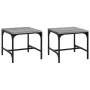 2 gray Sonoma plywood side tables 40x40x35 cm by vidaXL, Coffee table - Ref: Foro24-819409, Price: 34,85 €, Discount: %