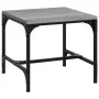 2 gray Sonoma plywood side tables 40x40x35 cm by vidaXL, Coffee table - Ref: Foro24-819409, Price: 34,85 €, Discount: %