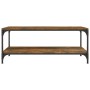 Mesa de centro madera contrachapada roble ahumado 100x50x40 cm de vidaXL, Mesas de centro - Ref: Foro24-819364, Precio: 58,55...
