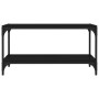Mueble para TV madera contrachapada y acero negro 80x33x41 cm de vidaXL, Muebles TV - Ref: Foro24-819332, Precio: 44,18 €, De...