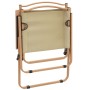 Sillas de camping 2 uds tela Oxford beige 54x55x78 cm de vidaXL, Sillas de jardín - Ref: Foro24-319484, Precio: 118,34 €, Des...
