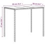 Set de muebles de jardín 4 pzas y cojines ratán sintético gris de vidaXL, Conjuntos de jardín - Ref: Foro24-319505, Precio: 2...