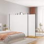 Biombo divisor de 3 paneles de tela blanco 525x180 cm de vidaXL, Divisores de ambientes - Ref: Foro24-350278, Precio: 52,62 €...