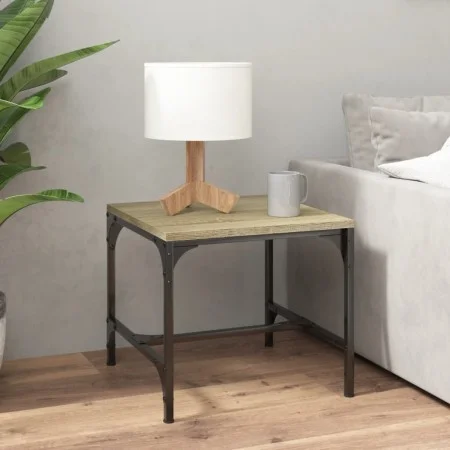 Sonoma oak plywood side table 40x40x35 cm by vidaXL, Coffee table - Ref: Foro24-819404, Price: 21,11 €, Discount: %