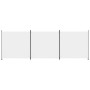 Biombo divisor de 3 paneles de tela blanco 525x180 cm de vidaXL, Divisores de ambientes - Ref: Foro24-350278, Precio: 52,62 €...