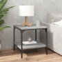Mesas auxiliares 2 uds contrachapada gris Sonoma 40x40x40 cm de vidaXL, Mesas de centro - Ref: Foro24-819384, Precio: 55,68 €...