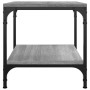 Mesas auxiliares 2 uds contrachapada gris Sonoma 40x40x40 cm de vidaXL, Mesas de centro - Ref: Foro24-819384, Precio: 55,68 €...