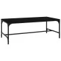 Mesa de centro madera contrachapada negro 80x50x35 cm de vidaXL, Mesas de centro - Ref: Foro24-819392, Precio: 39,22 €, Descu...