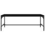 Mesa de centro madera contrachapada negro 80x50x35 cm de vidaXL, Mesas de centro - Ref: Foro24-819392, Precio: 39,22 €, Descu...