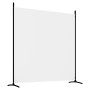 Biombo divisor de 3 paneles de tela blanco 525x180 cm de vidaXL, Divisores de ambientes - Ref: Foro24-350278, Precio: 52,62 €...