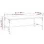 Mesa de centro madera contrachapada negro 80x50x35 cm de vidaXL, Mesas de centro - Ref: Foro24-819392, Precio: 39,22 €, Descu...