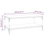Mesa de centro de madera contrachapada negro 100x50x40 cm de vidaXL, Mesas de centro - Ref: Foro24-819362, Precio: 55,64 €, D...